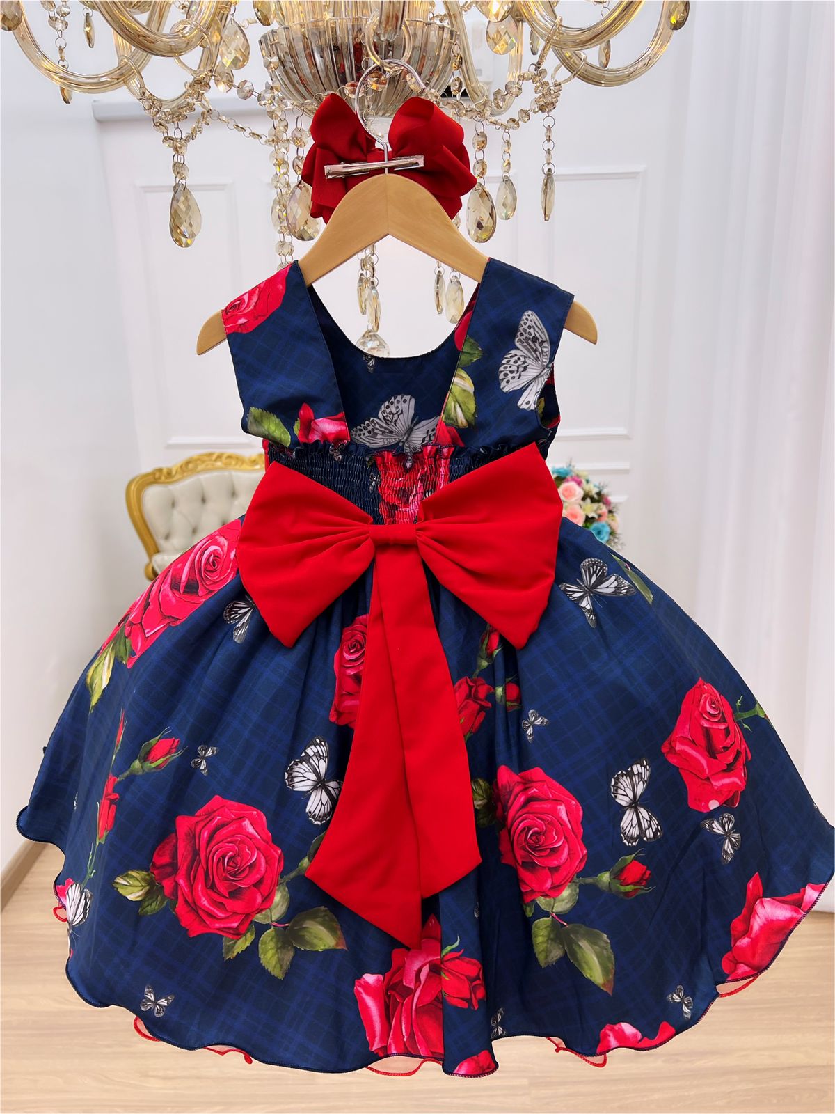 Vestido Vermelho para Miss - Infantil