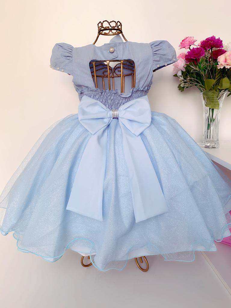 Vestido Tematico Frozen(n acompanha laco) - DG Baby Kids - Artigos e roupas  infantis