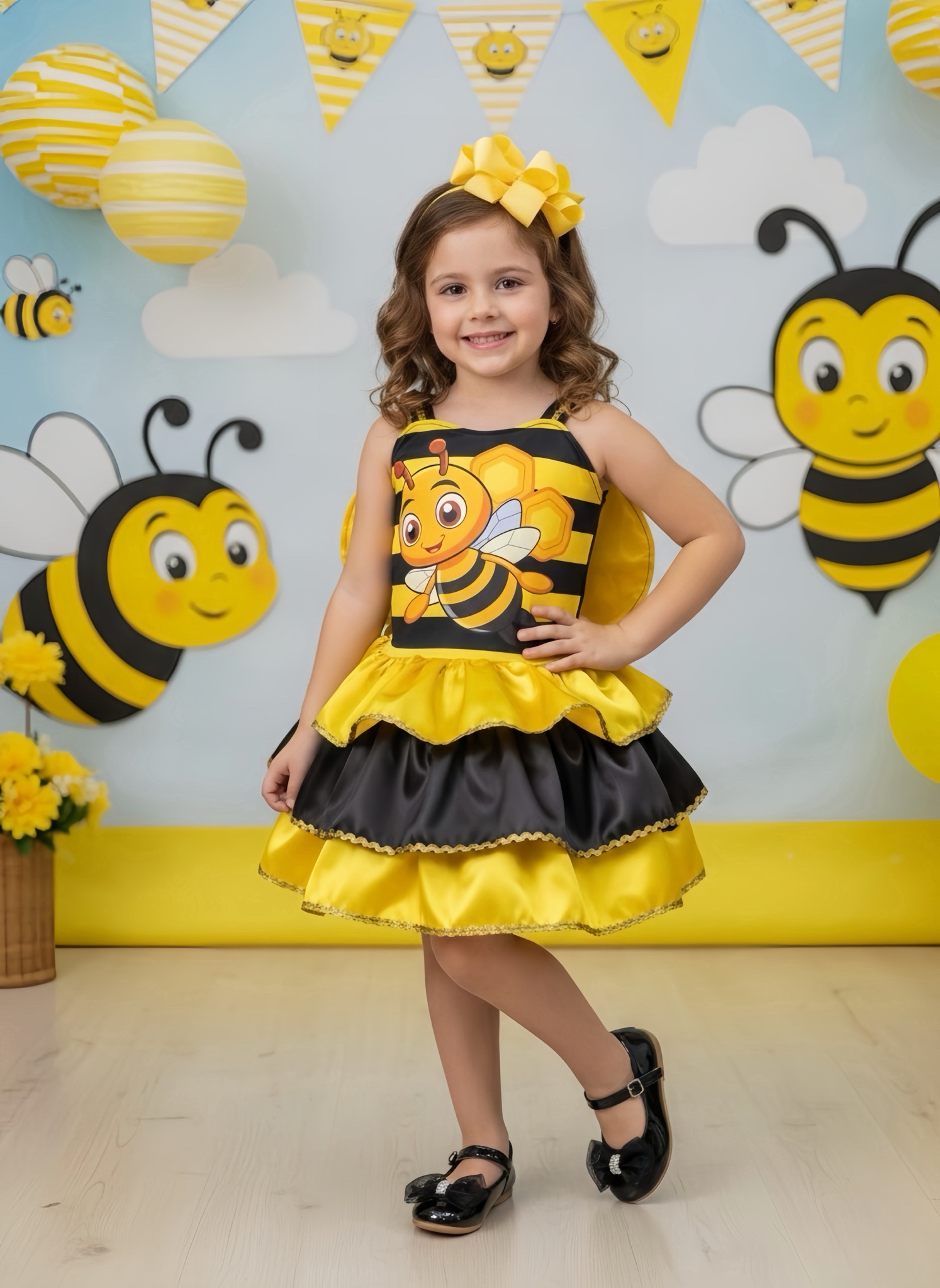 Fantasia Infantil da Abelhinha Festas