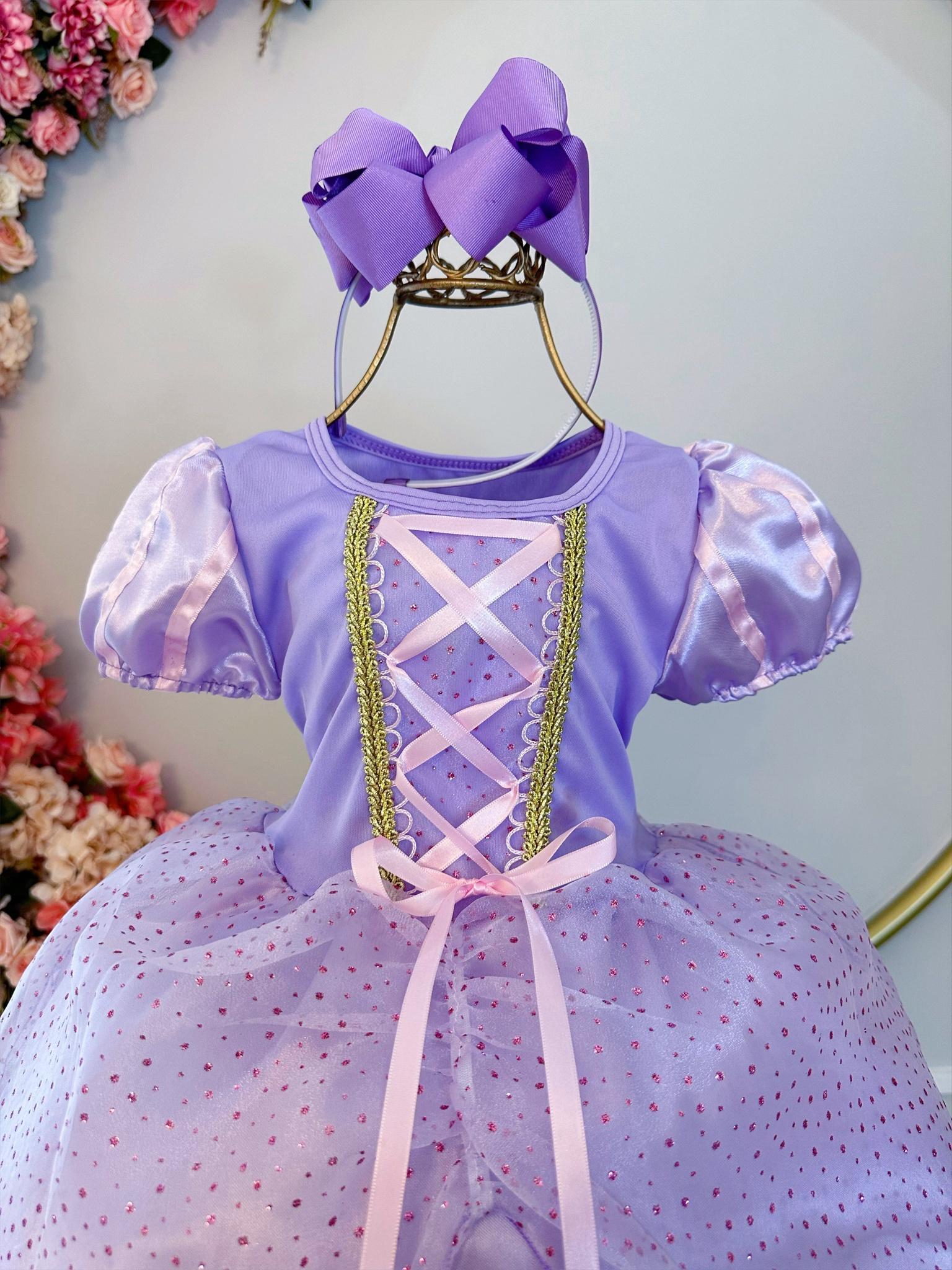Costume Vestido Rapunzel Enrolados Fantasias Da Rapunzel Fantasia