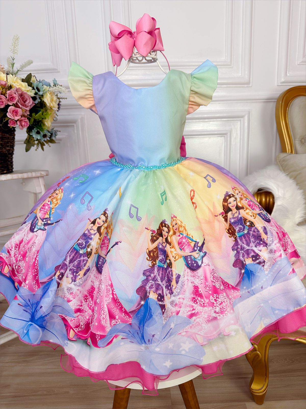 Vestido Infantil Princesa