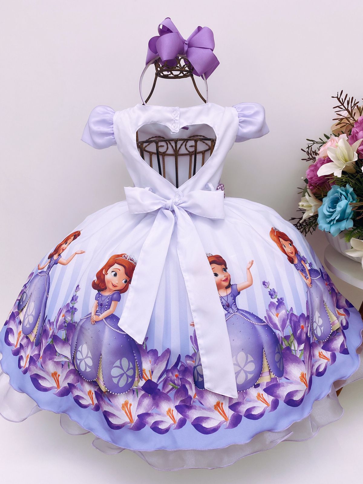 Vestido Infantil Temático Princesa