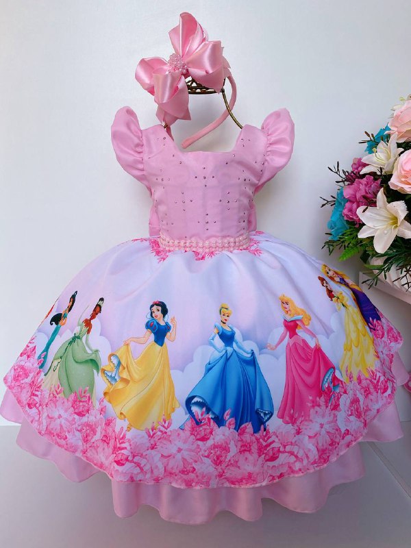 Vestido de Princesa Infantil